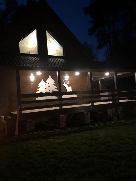 Сосновое шале на берегу Сямозера