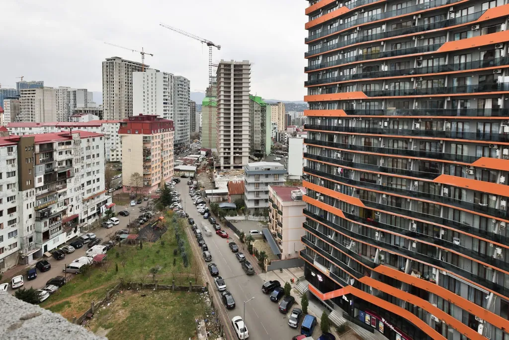 Квартира Квартира Уютная студия - Sunny and great mountain view — Батуми