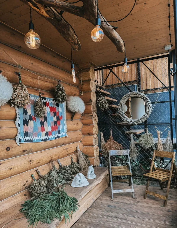 Загородный комплекс с бассейном, баней на дровах и горячим чаном