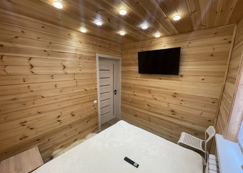 Уютный дом у леса и озера