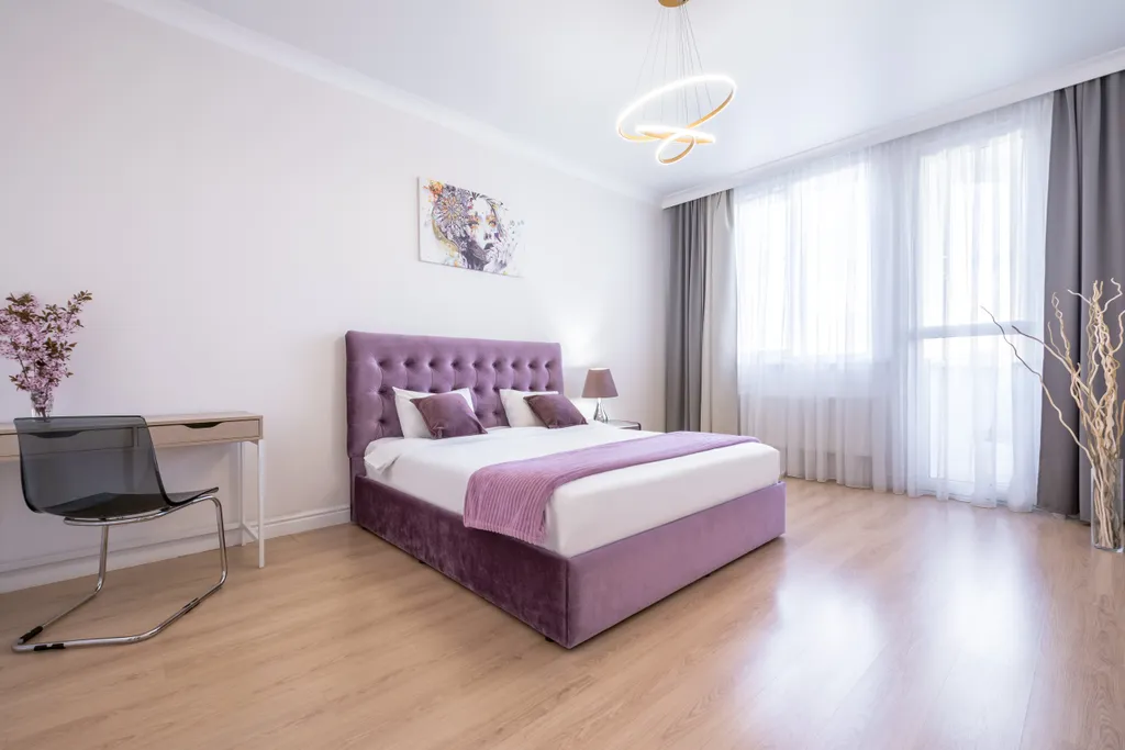 Просторная квартира с лучшим видом на Мост Поцелуев и реку Кубань