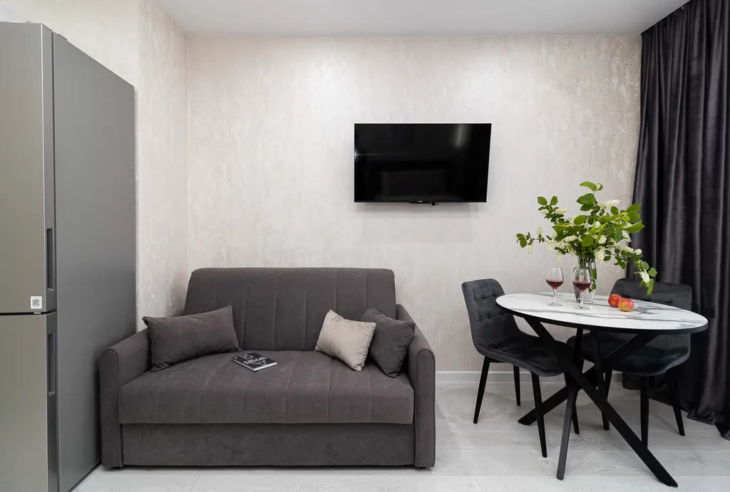 Квартира Квартира Уютная студия с Панорамным видом в Достоянии — Краснодар