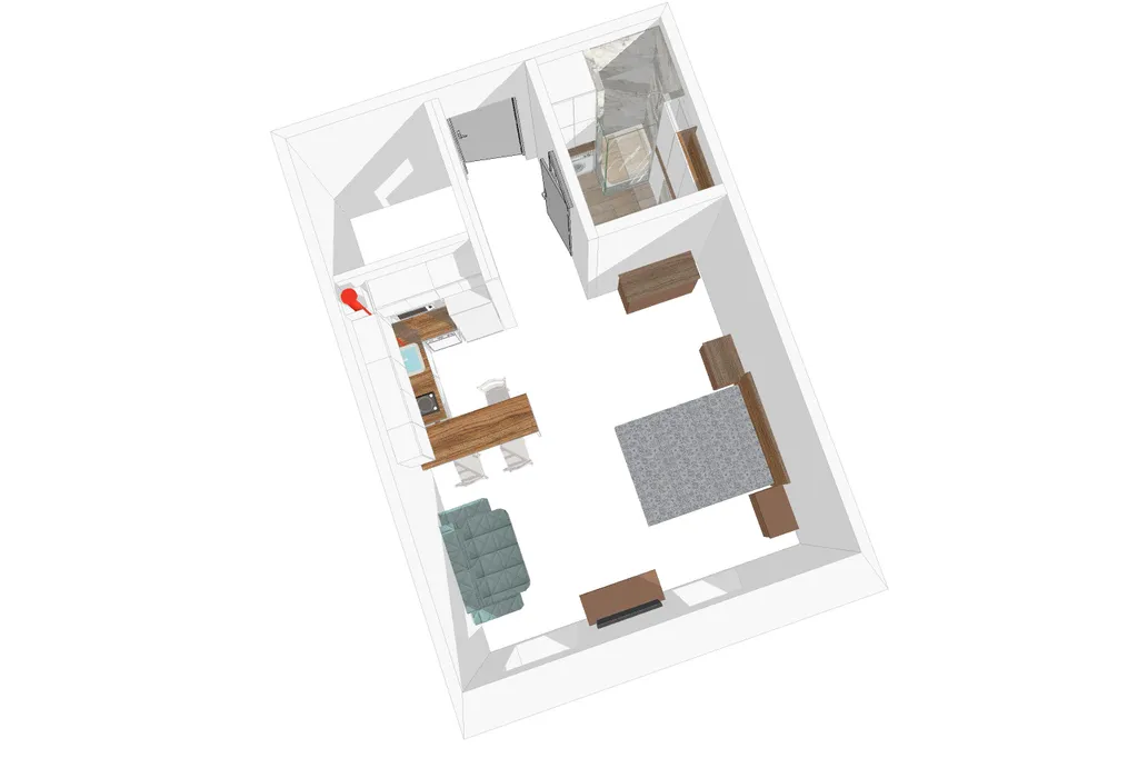 1 комн. квартира Уют на курорте Охта-Парк