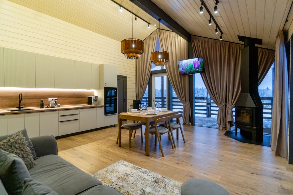 Просторный дом у Истринского водохранилища