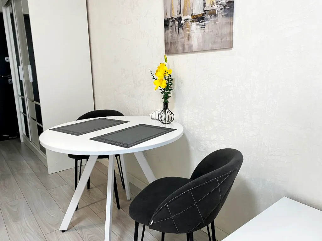 Квартира Квартира Студия с парковочным местом у аэропорта и ЭкспоФорума — Шушары