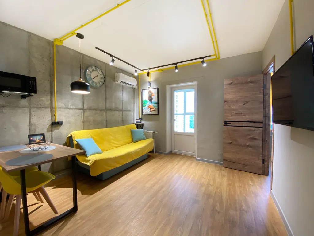 Квартира Уютная квартира в стиле loft с видом на море в ЖК Аякс — Владивосток