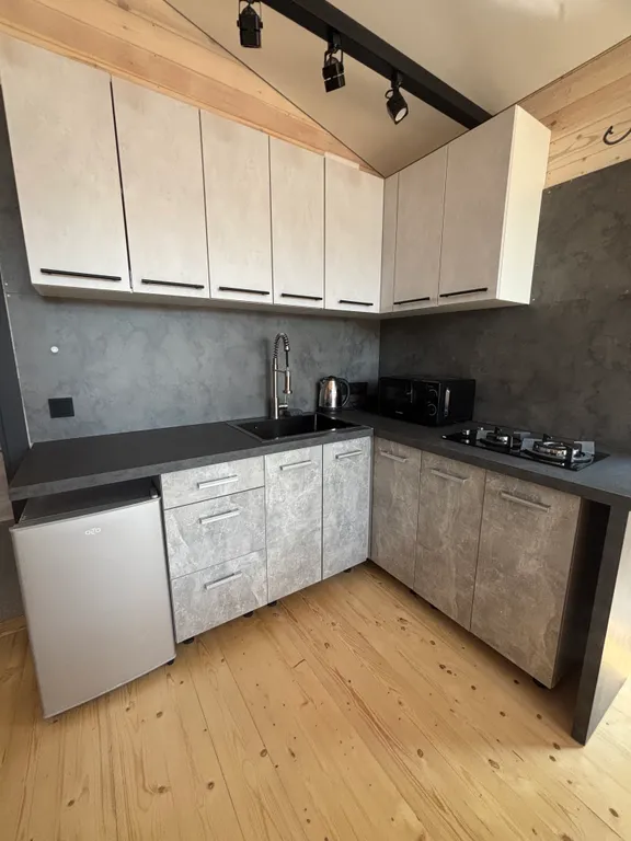 Двухкомнатный дом площадью 40кв метров