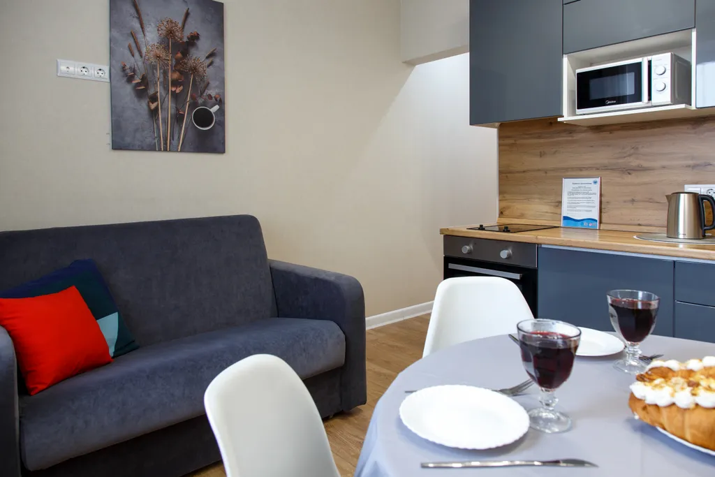 Апартаменты "Пятый элемент" рядом с управлением железной дорогой