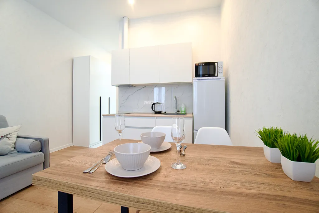 Уютная квартира с видом на горы