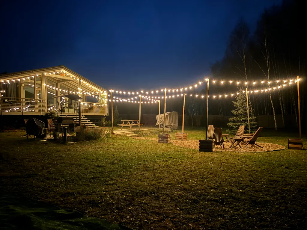 Коттедж Дом на прилесном участке в окружении реки — Горки