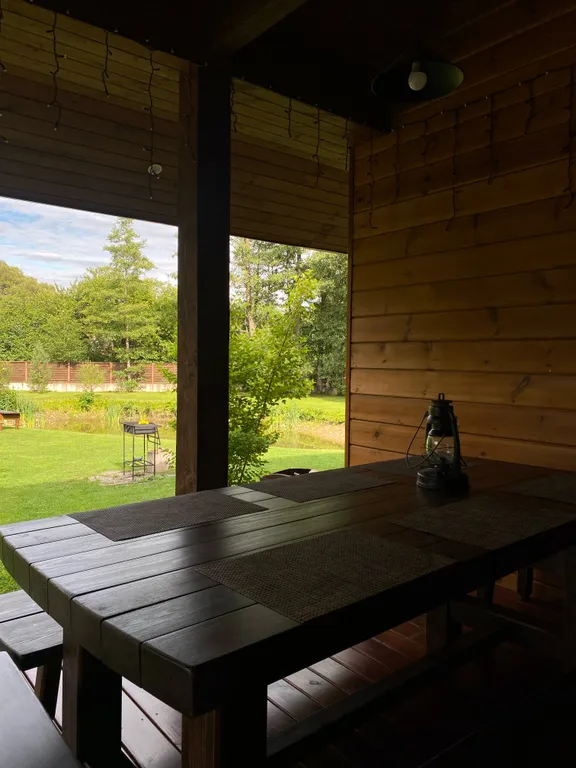 Уютная усадьба с собственным прудом у Нарочи