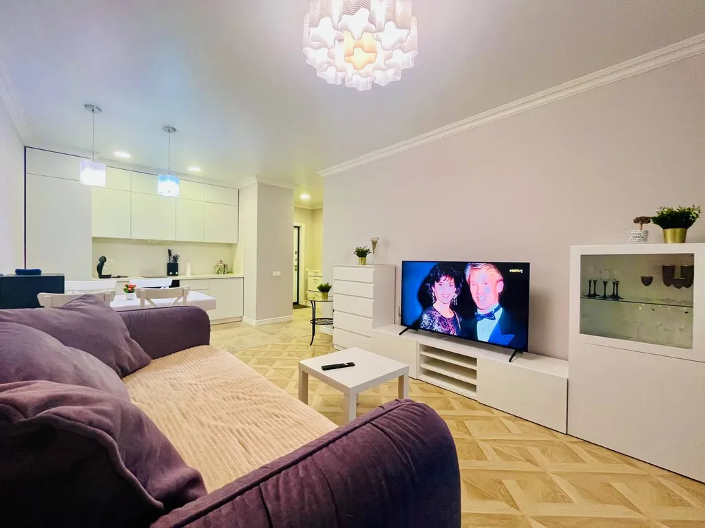 Стильная 2-комнатная квартира (евро) с кондиционерами — аренда посуточно в Химки