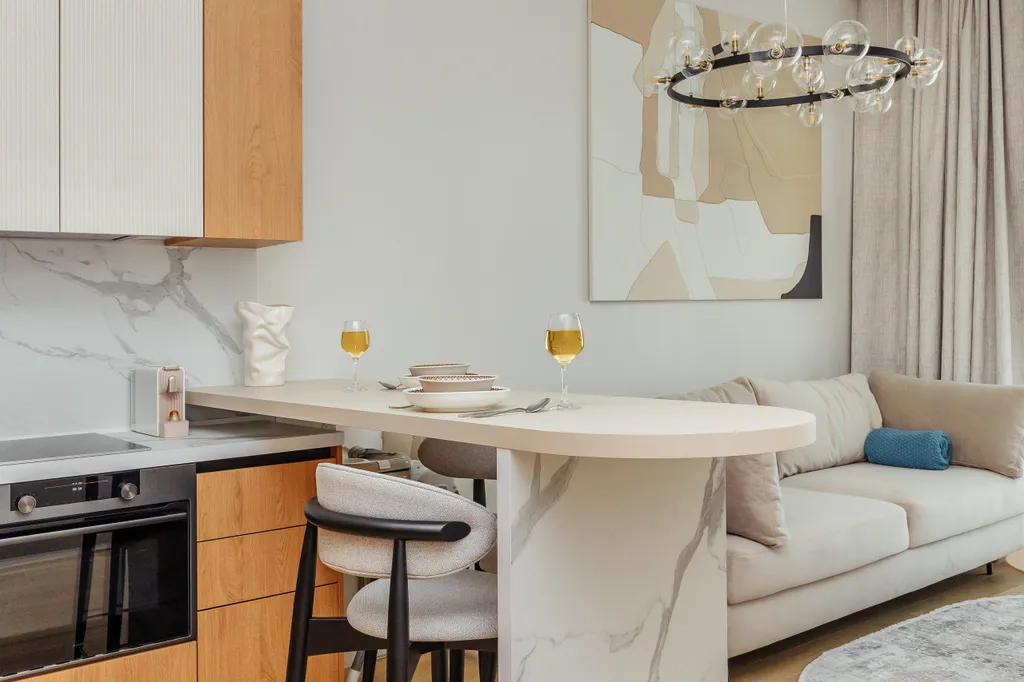 Квартира с 1й спальней - majesty4