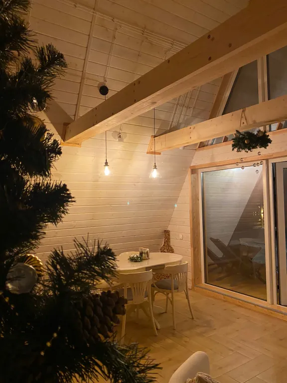 Дом А-фрейм в Завидово