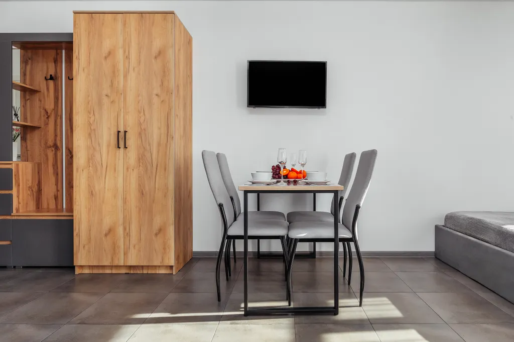 Квартира Квартира Уютная студия с балконом на четверых с кухней — Сириус