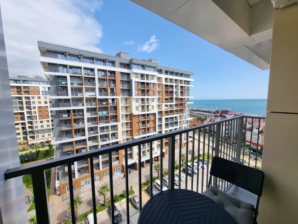 Уютная студия с видом на море