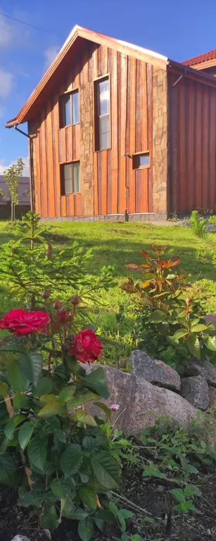 Коттедж Эко дом с баней и бассейнами рядом с Санкт-Петербургом — Кискелово