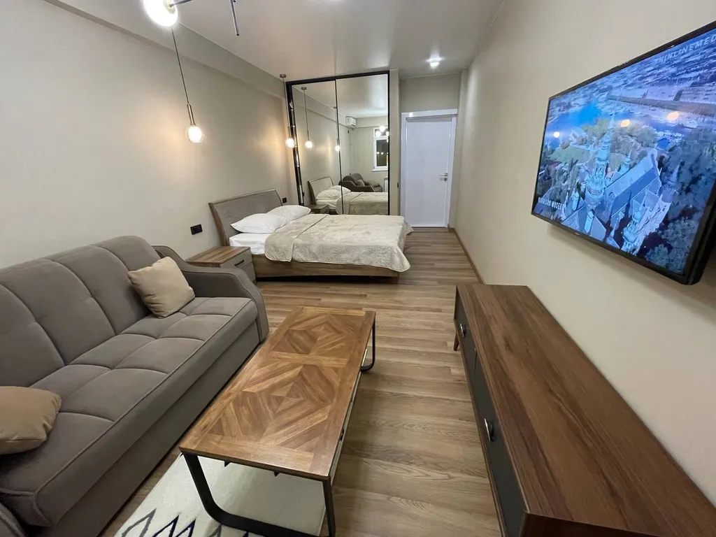 Новый апартамент с видом на казино и горы