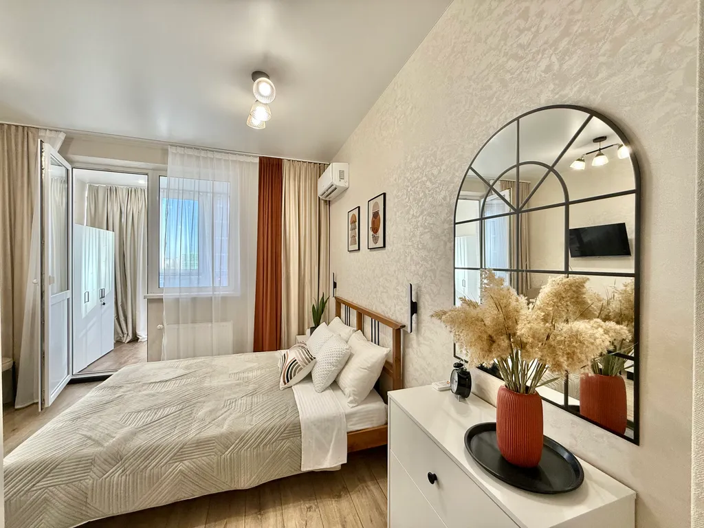 Квартира Квартира Мини-люкс Волшебный терракот — Краснодар