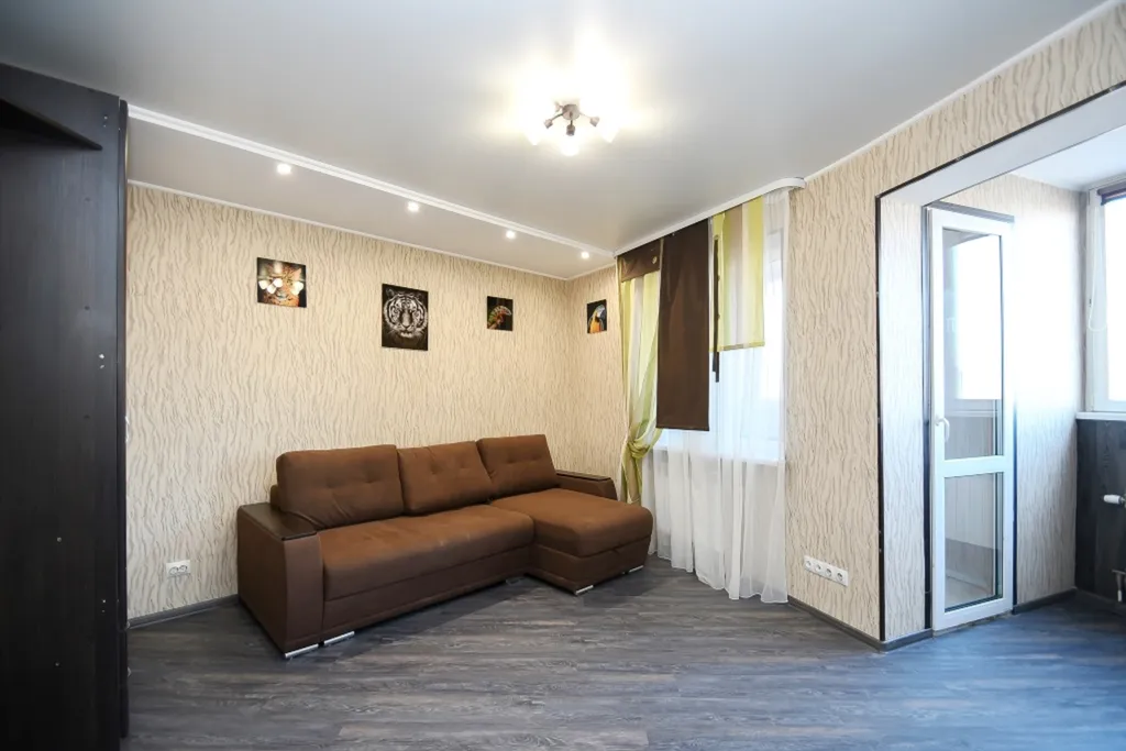 Студия с панарамным видом на город