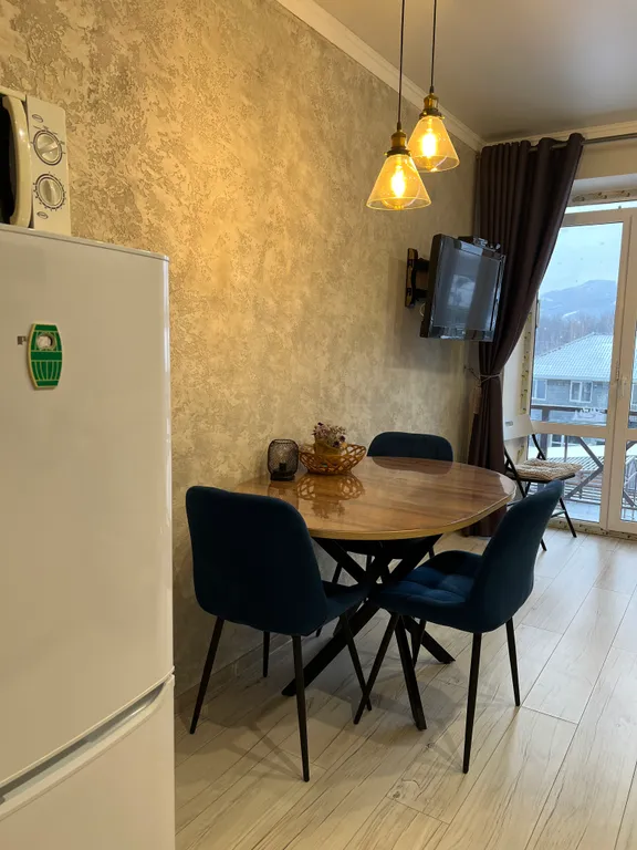 Уютная квартира на Банном с видом на горы