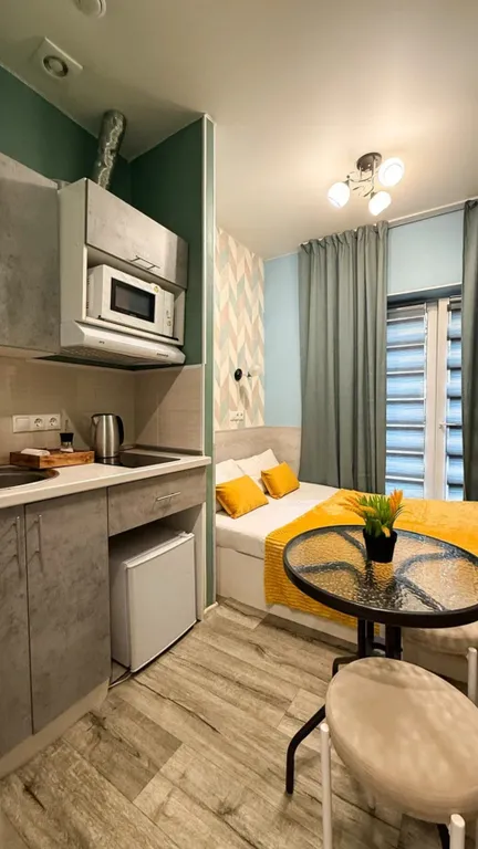 Уютная студия у метро Варшавская, Каширская