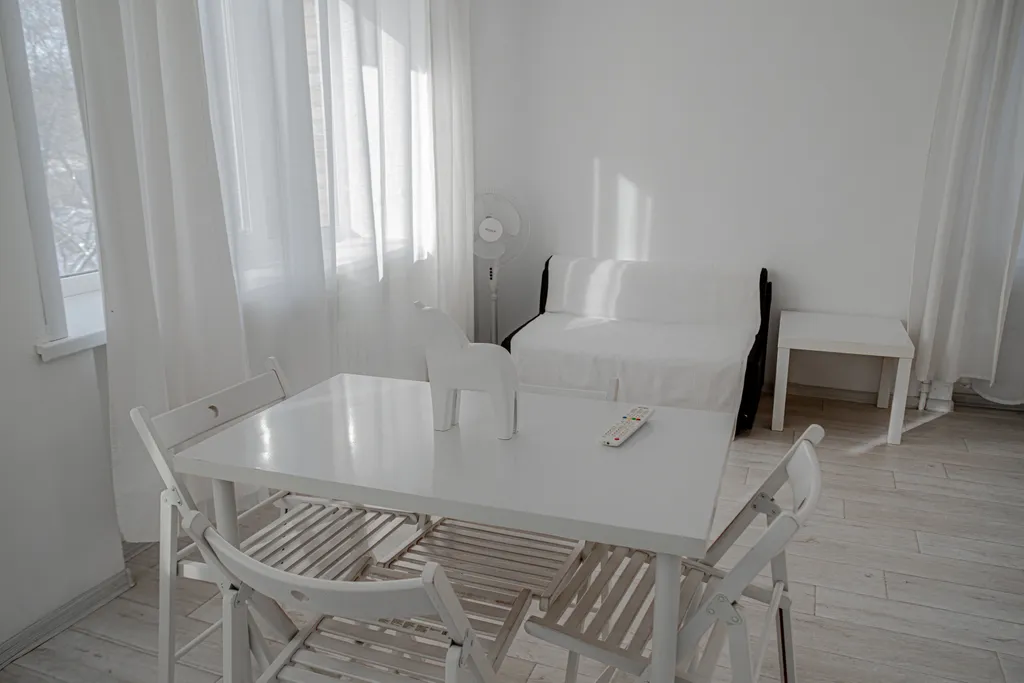 Белоснежная квартира рядом с парком Пушкина