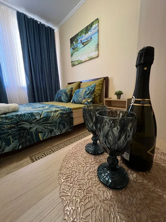 Квартира Квартира Уютный двухместный номер с одной общей кроватью — Геленджик