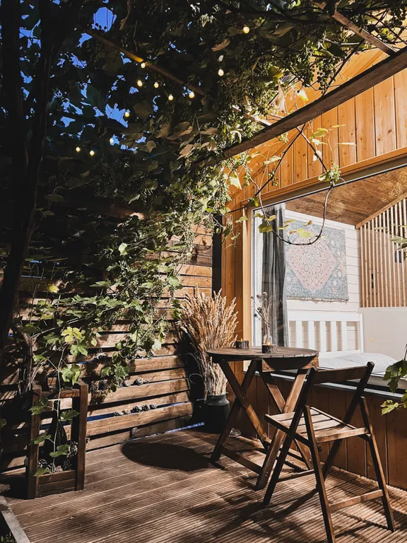 Коттедж Современный, уютный эко дом под виноградником с террасой — Кисловодск