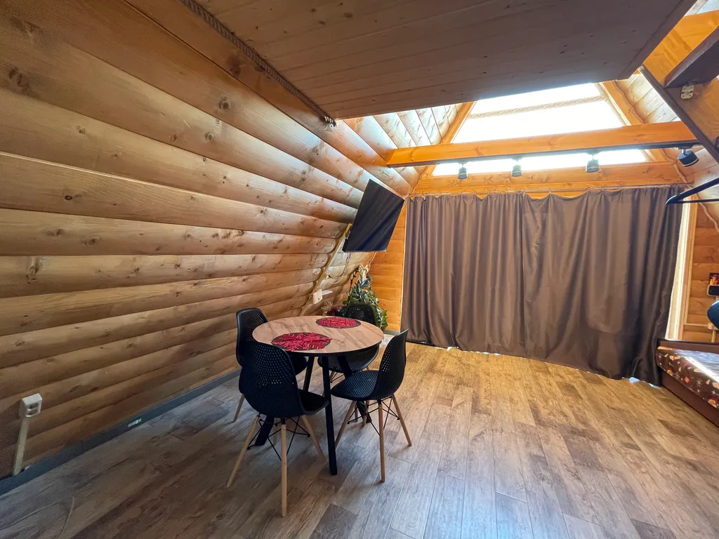 Уютный домик A-frame