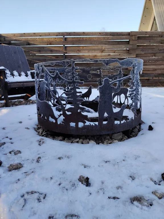 Коттедж Коттедж А-фрейм Кофейный с сибирским банным чаном и баней на берегу реки — Каблуково