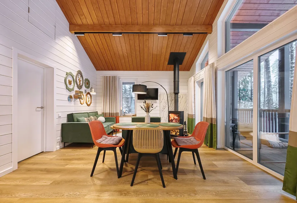 Новый дом на лесном участке