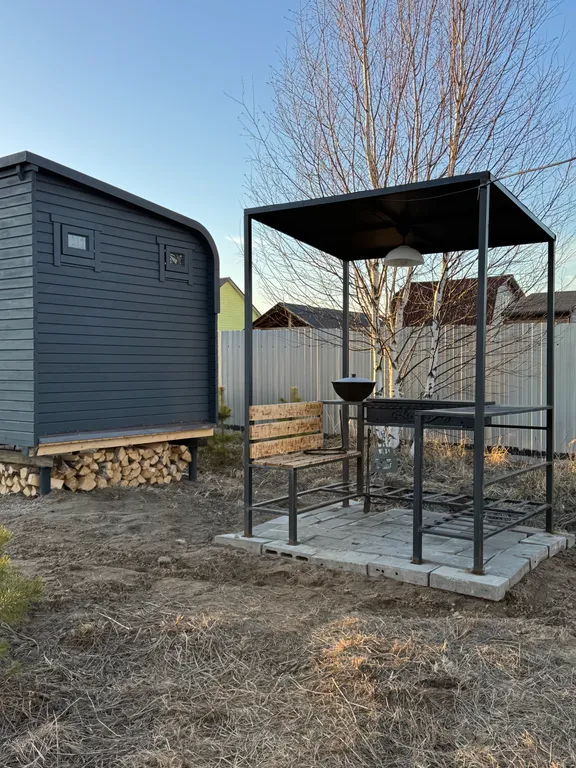 Уютный дом с чаном и баней