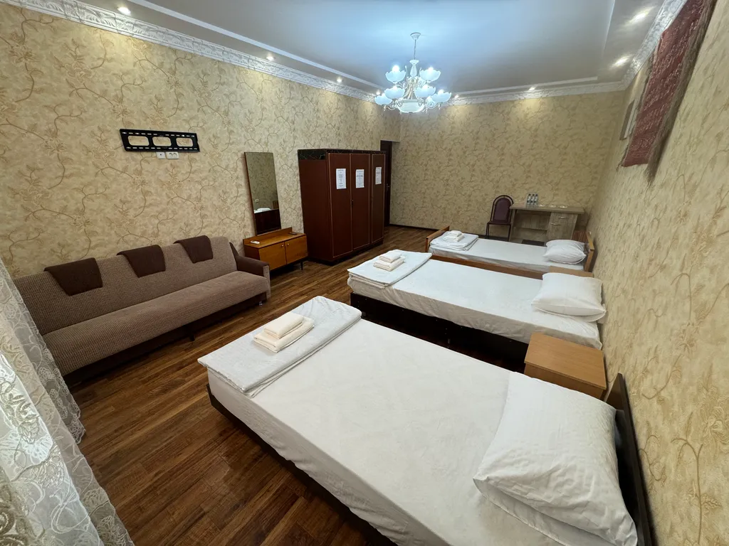 Уютная комната в центре древней бухары