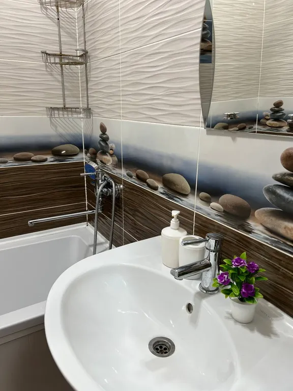 Квартира с красивым видом из окна и новым ремонтом