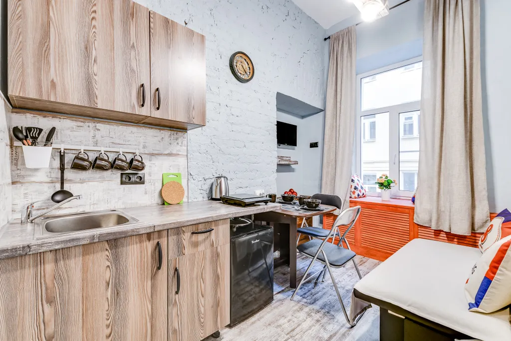 Квартира Квартира Уютная двухуровневая студия в центре города в 5 минутах от метро — Санкт-Петербург