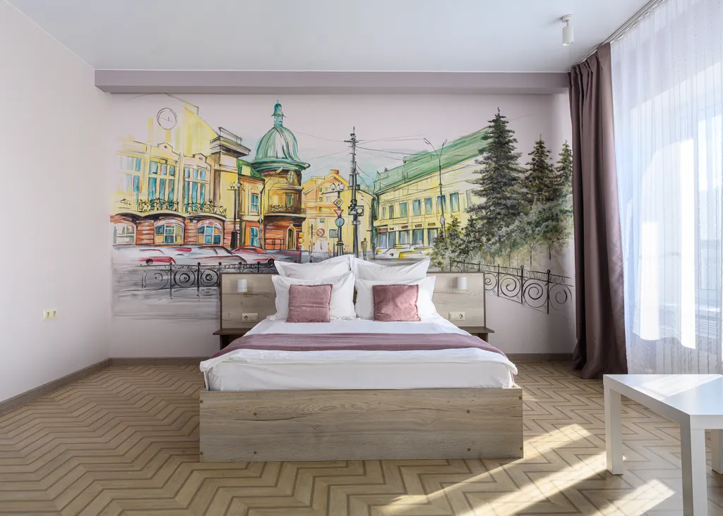 Уютная квартира с дизайнерским ремонтом с видом на реку