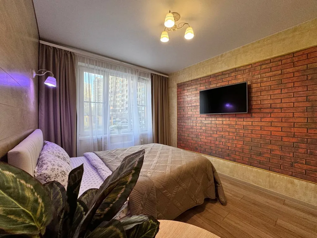 Стильная студия с евро ремонтом