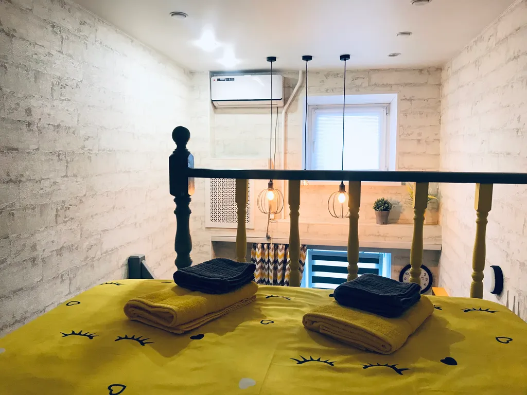 Стильная 2-х уровневая студия на Телецентре