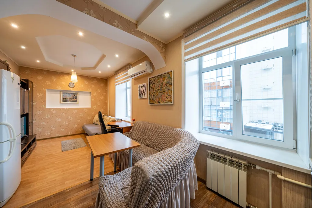 Квартира Уютная квартира с кухней-гостиной в самом центре города — Хабаровск