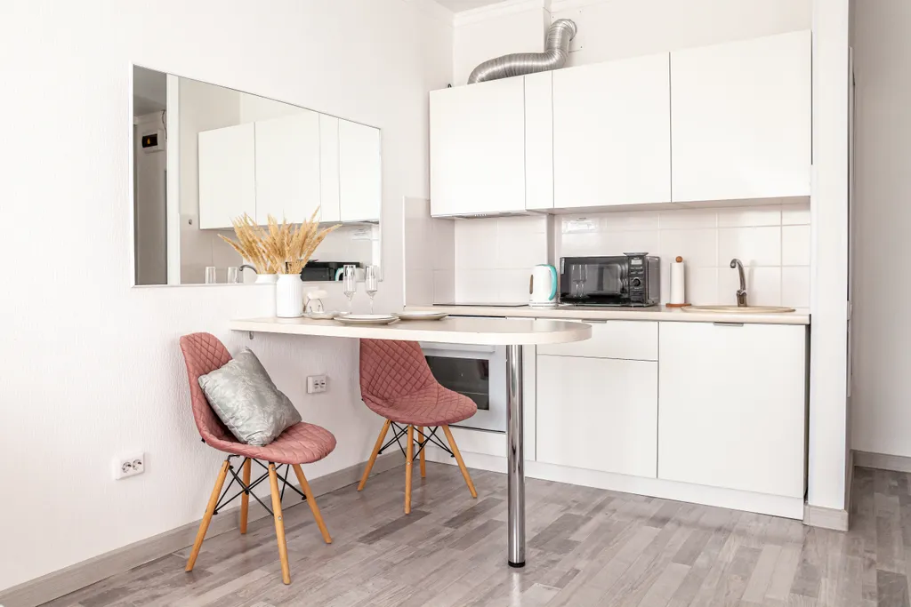 Элегантная квартира в неброских тонах недалеко от Нового поколения