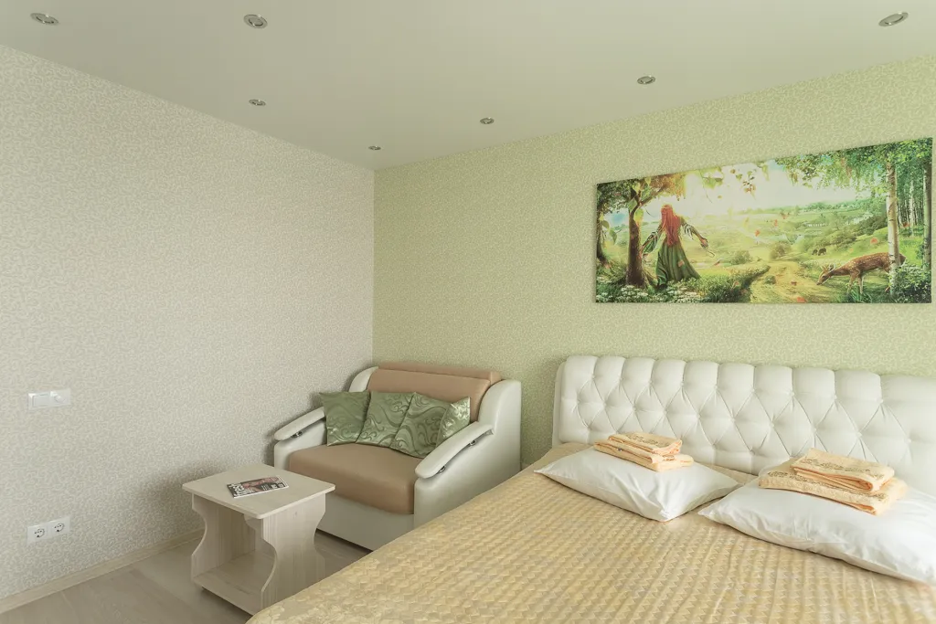 Современные теплые апартаменты с камином Аделаида