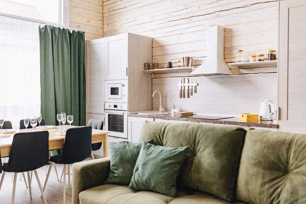 Коттедж на большую компанию близко от подъемника