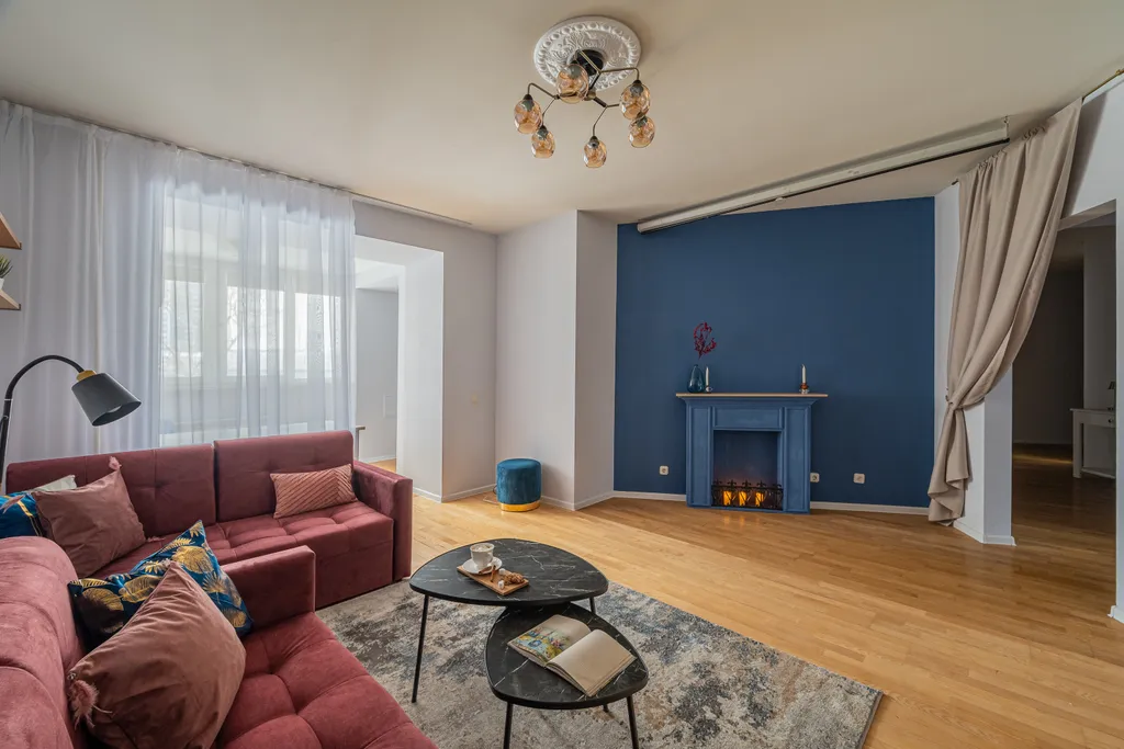 Шикарная 3-комнатная квартира с дизайнерским ремонтом в центре