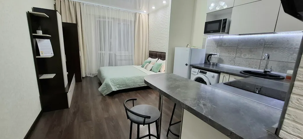 Студия с видом на Ангару