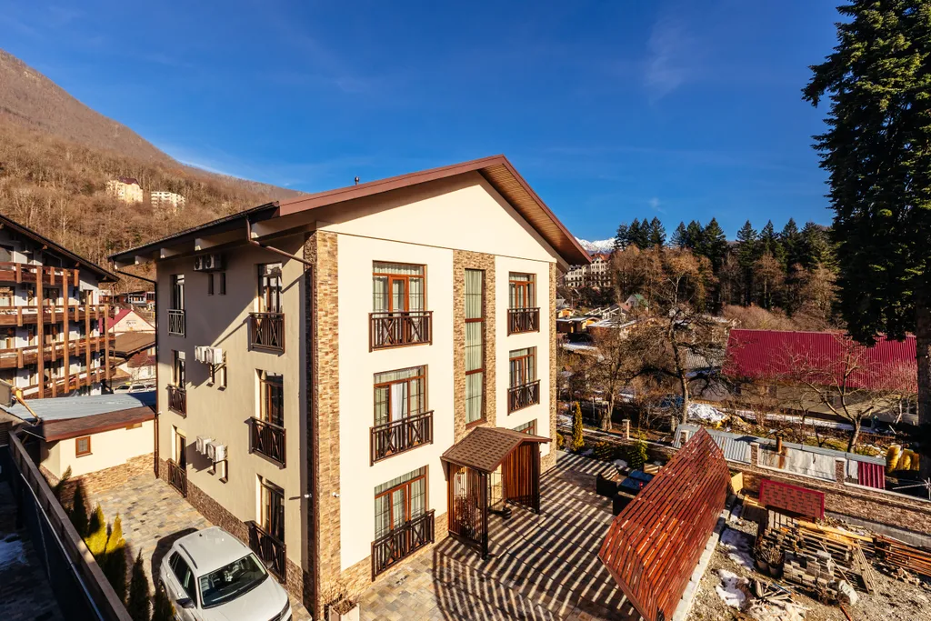 Студия в доме бизнес-класса в самом центре Красной Поляны