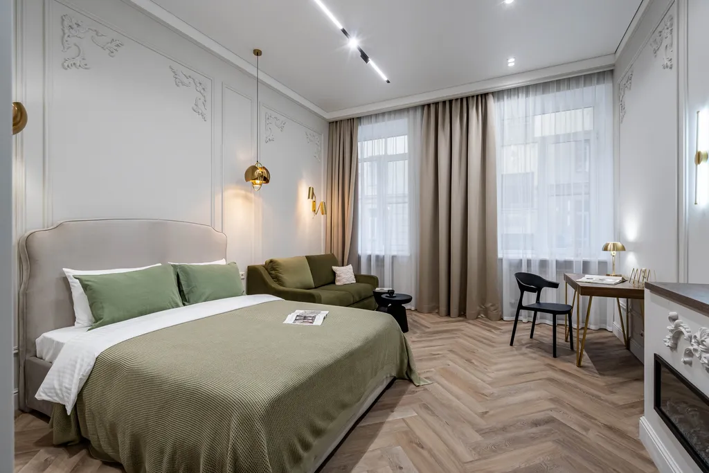 Квартира Квартира Апартамент Классика в Золотом треугольнике — Санкт-Петербург