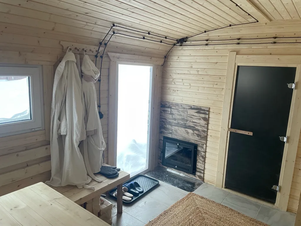 Коттедж Дом с баней и сибирским чаном — Васькино