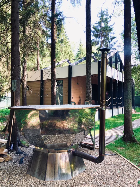 Вилла Good karma №2 с сибирским чаном и сауной