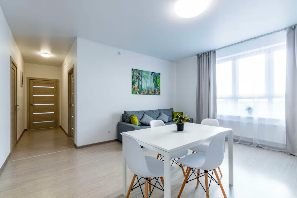 Светлые апартаменты в ЖК Московский Квартал